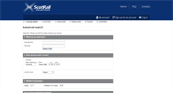 Desktop Screenshot of buytickets.scotrail.co.uk